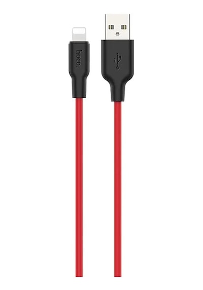 Hoco X21 Plus Usb To iPhone Uyumlu Lightning Silikon Hızlı Şarj Ve Data Kablosu- 5775