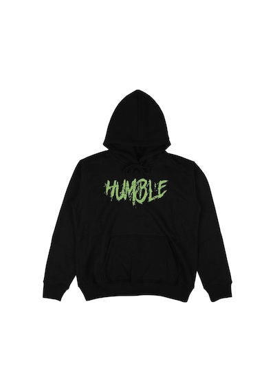 Startmore Adrift Humble Siyah Oversize Unisex Kapüşonlu Sweatshirt Hoodie Siyah