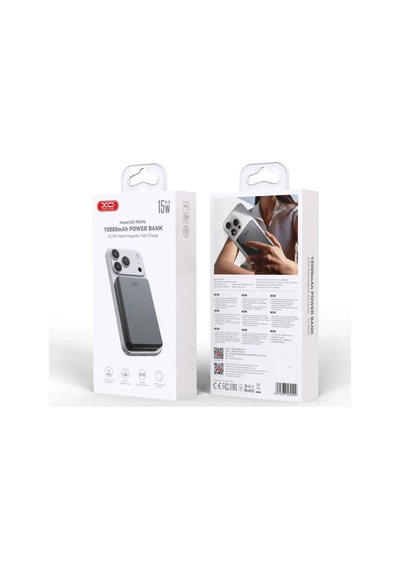 Özel Üretim Xo-pr296 10000 Mah Magsafe Metal Powerbank 22.5w Taşınabilir Enerji Çok Renkli