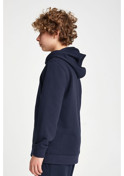 Lescon Çocuk Fermuarlı Kapüşonlu Sweatshirt 25s-3263-25n Lacivert