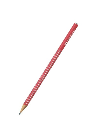 Faber Castell Sparkle Kurşun Kalem-Kırmızı