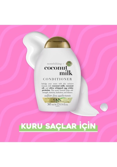 Ogx Besleyici Hindistan Cevizi Sütü Sülfatsız Saç Kremi 385ml