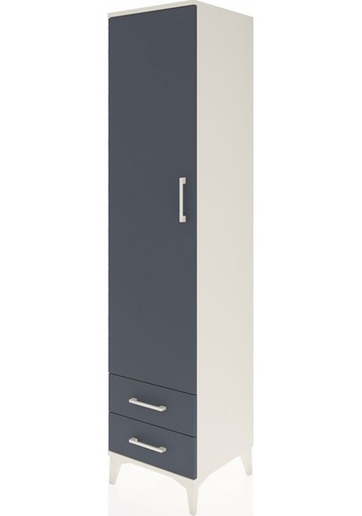 Hyperion Dolap 3 Raflı 2 Çekmeceli Tek Askılı 44x44x195 Aytaş... Aytaşı