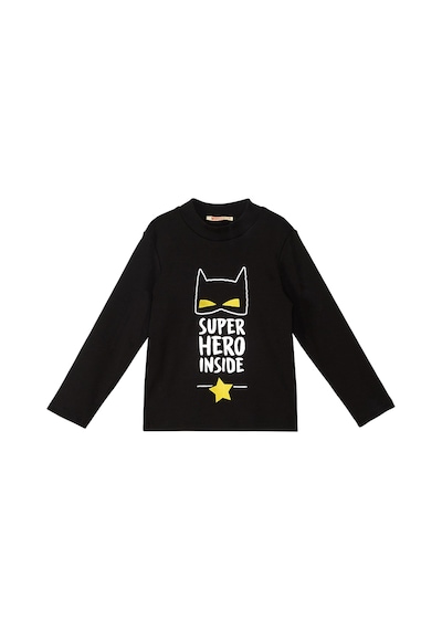 Denokids Süper Kahraman Erkek Çocuk Kışlık T-shirt Pantolon Takım