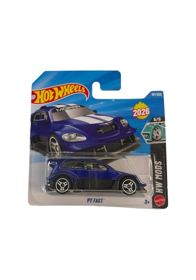Hot Wheels Pt Fast - Hw Mods 2026 Özel Seri Metal Oyuncak Araba Çok Renkli