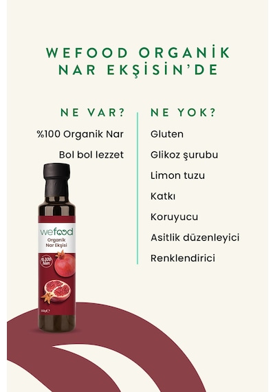 Organik Nar Ekşisi 350 Gr