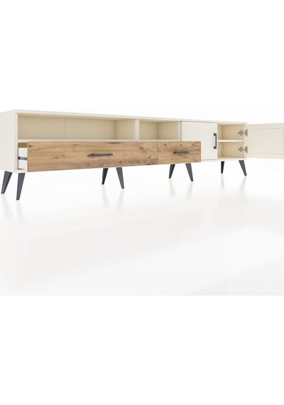 Arges Tv Ünitesi 3 Raflı 2 Çekmeceli 2 Kapaklı 220x30x51 Aytaşı-aytaşı/çam Aytası/atlas Çam - Aytası Arges Tv Ünitesi 3 Raflı 2 Çekmeceli 2 Kapaklı 220x30x51 Aytaşı-aytaşı/çam Aytası/atlas Çam - Aytası