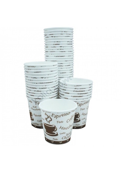 Dağyüce Kağıt Karton Bardak Tek Kullanımlık Çay Kahve Bardağı - 4 Oz - 2000 Adet / Koli
