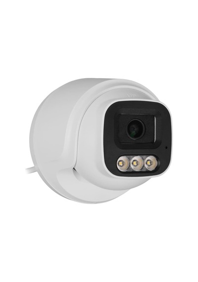 Plato Pl-37711 Ahd Dome Güvenlik Kamera 2mp 3.6mm 3 Warm Led Sesli Renkli Gece Görüş Mikrofonlu