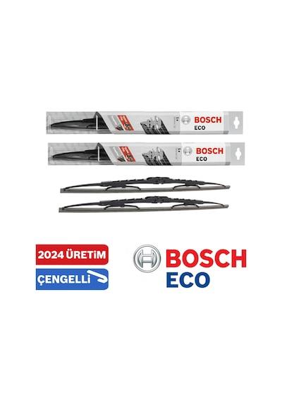 Honda Civic 1991-2001 Bosch Eco Silecek Takımı + Koku