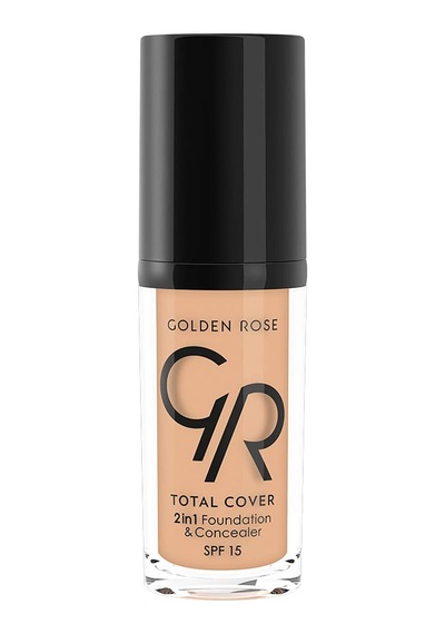 Total Cover 2si1 Arada Kapatıcı Ve Fondöten No: 12 Light Beige - 30 Ml Çok Renkli