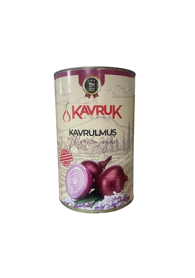Kavruk Kavrulmuş Mor Soğan Konserve 4 KG