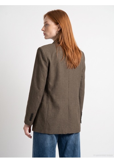 Dilvin 60833 Blazer Ceket Kahve