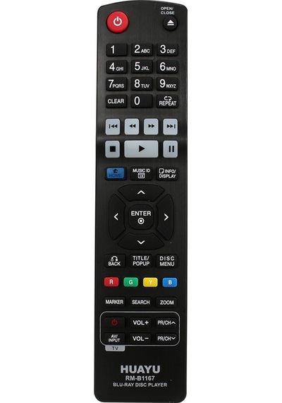 Huayu Kl Rm-b1167 LG Uyumlu Blu-ray Dvd Kumandası