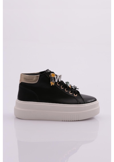 Dgn 1017 Kadin Sneaker 1017-2007-R1534 Siyah