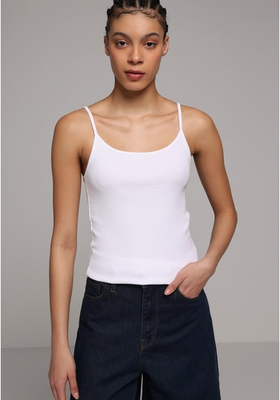 Colin's Colins Slim Fit Kadın Beyaz Atlet Cl1073836 Q1.v2 Wht Beyaz