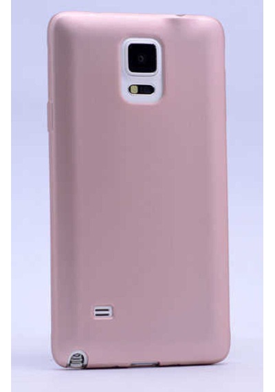 Galaxy Note 3 Kılıf Zore Premier Silikon Kapak Rose Gold