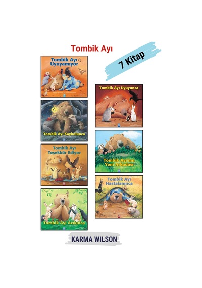 Tombik Ayı Kitap Serisi - Eğitici Ve Eğlenceli Hikayeler +3 Yaş, Okul Öncesi Kitap