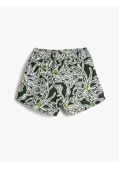 Koton Mayo Beli Bağlamalı Floral Desenli Rahat Kesim File Astarlı Haki Desenli 3skb00040bw Haki Desenli Koton Mayo Beli Bağlamalı Floral Desenli Rahat Kesim File Astarlı Haki Desenli 3skb00040bw Haki Desenli