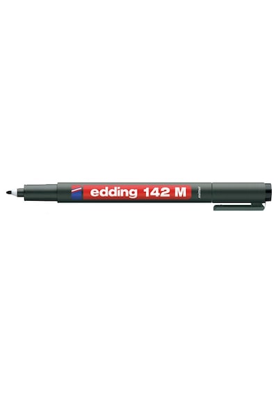 Edding Asetat Kalemi Permanent M Seri 1 MM Siyah 142 M 10 Adet Siyah