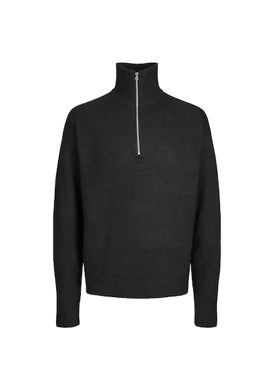 Jack & Jones Erkek Kazak 12241817 Siyah Siyah