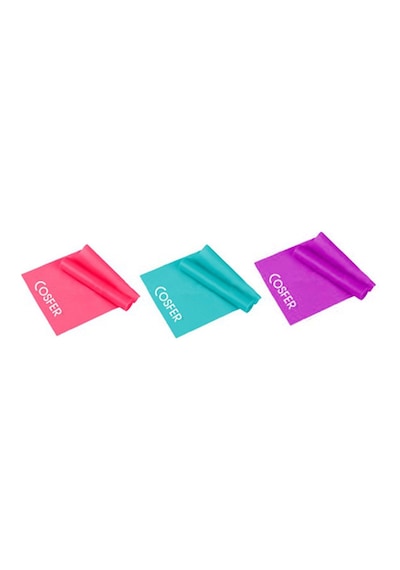 3 Lü Pilates Band Pilates 120X7.5Cm Banatı Plates Bant Pilates La