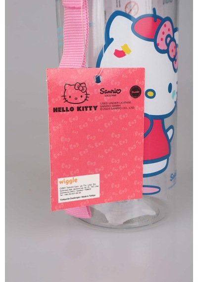 Hello Kitty Lisanslı Tritan Matara, 500 Ml, Pembe Çok Renkli