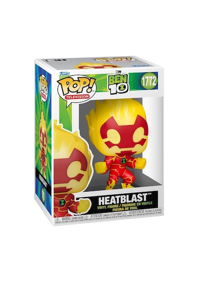 Funko Pop Tv: Ben 10 - Heatblast - Koleksiyon Vinil Figür - Hedi