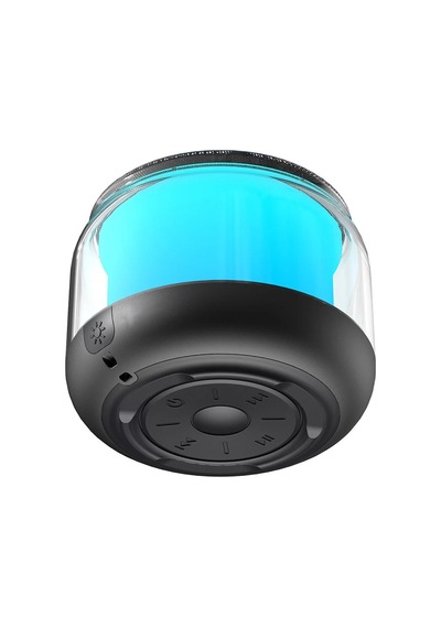 Magicvoice S-300 Şeffaf Camlı Renkli 5 W Taşınabilir Bluetooth Hoparlör