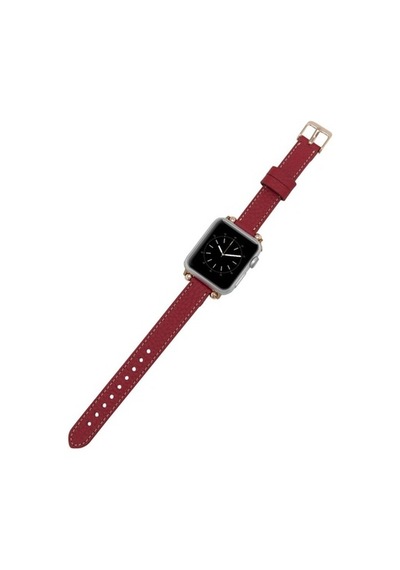 Bouletta Apple Watch Uyumlu Deri Kordon 38-40-41Mm Ferro Erc2 Kır