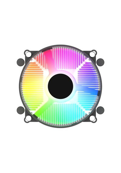 Tr Nebula Rgb Düşük Profilli Cpu Soğutucu, Am4/am5, 95 W Tdp, 95 Mm Rgb Fan, Dahil Premium Termal Bileşik, Bakır E Diğer