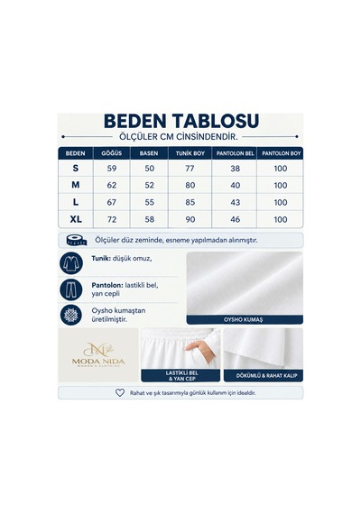 Modanida Kadın Beyaz Modal Oysho Kumaş Bisiklet Yaka Rahat Kesim Alt Üst İkili Takım Beyaz Beyaz Modanida Kadın Beyaz Modal Oysho Kumaş Bisiklet Yaka Rahat Kesim Alt Üst İkili Takım Beyaz Beyaz