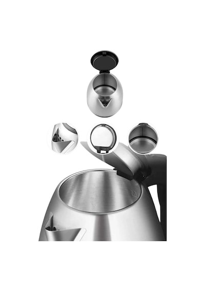 Znv Zenvia Mey İthalat Çelik Su Isıtıcı Kettle Dayanıklı Paslanmaz Çelik Uzun Ömürlü Znv2025 Cmn
