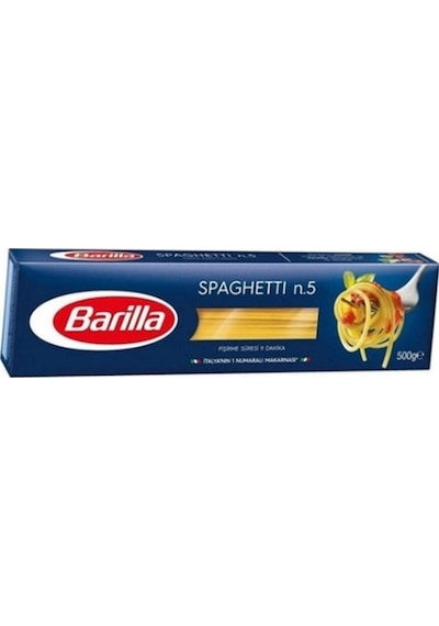 4'lü Barilla Spaghetti Makarna 500 Gr.