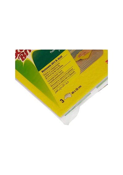 Scotch Brite Genel Kullanım Amaçlı Renkli Bez 3 Adet Sarı/Pembe/Mavi
