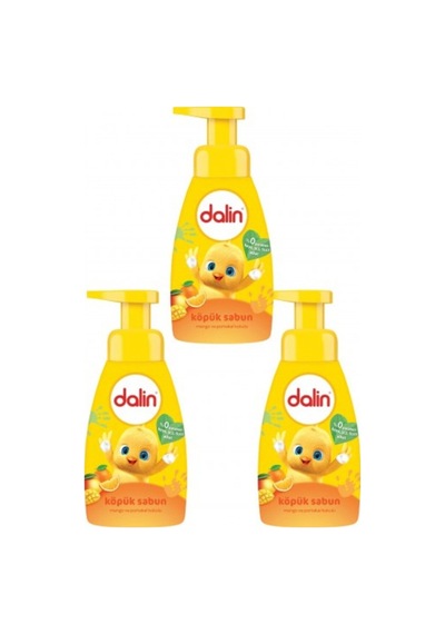 Köpük Sabun Mango Ve Portakal Kokulu 200 Ml X 3 Adet