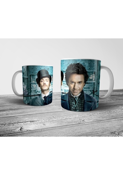 Pixxa Sherlock Holmes Kupa Bardak Model 1