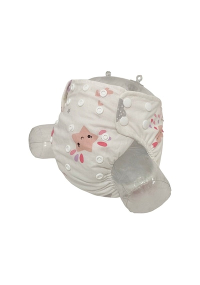 Baby Ybb Yıkanabilir Bebek Bezi Cepli Gökkuşağı Desen 3kg-12kg Standart