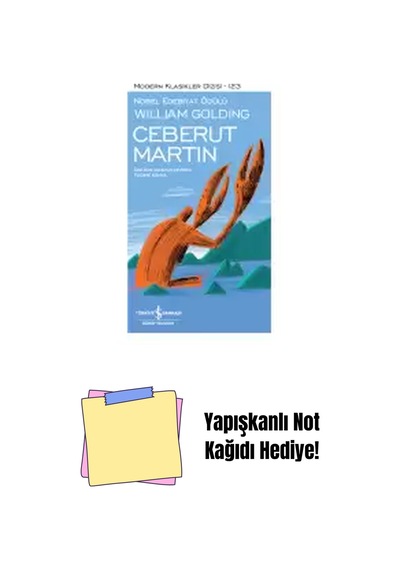 Ceberut Martin Sert Kapak + Yapışkanlı Not Kağıdı