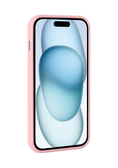 Apple Uyumlu iPhone 15 Plus Kılıf Simli Pırlanta Taşlı Kamera Yükseltili Silikon Cherena Beyaz