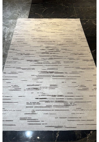 Villadia Home Textile Kaymaz Taban Modern Desen Halı Yolluk Leke Tutmaz Kolay Temizlenir Koridor Salon Yatak Mutfak Odası Vd4040kahve Kahve
