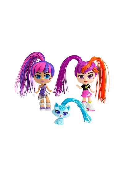 Silverlit Curli Girls Bebek ve Hayvan 3Lü Set 82080