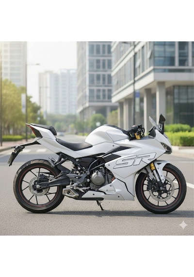 Cf Moto 250sr Parçalı Kaplama Folyo Sticker4