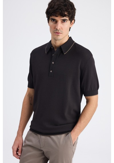 D's Damat Ds Damat Regular Fit Kahverengi Düz Örgü Kazak 6hc060192525m Çok Renkli