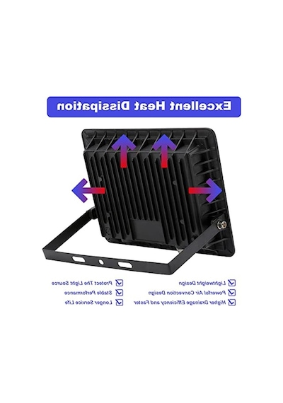 Dış Mekan İçin 30w Led Spot Lambası, 3000lm Aydınlatma Gücü 10 Parça Siyah
