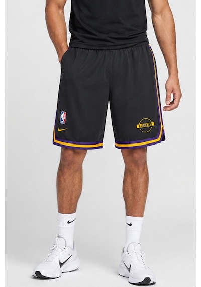 Nike Los Angeles Lakers Dna 6 Woven Mens Basketball Short Erkek Basketbol Şortu Siyah
