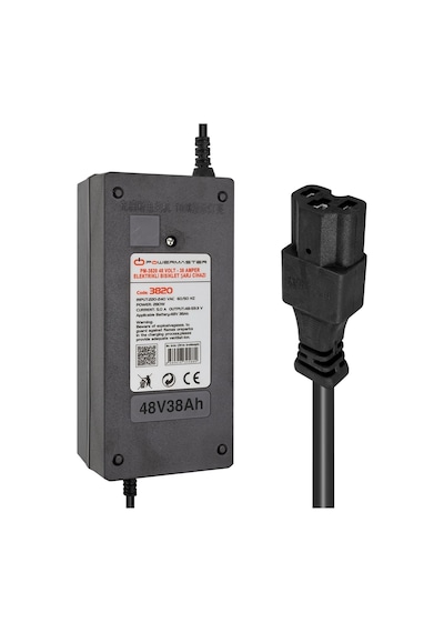 Powermaster Pm-3820 48 Volt - 38 Amper Elektrikli Bisiklet Şarj Cihazı