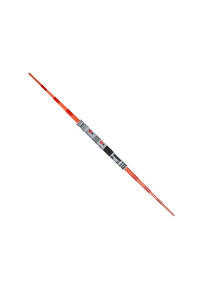 Darth Maul Elektronik Çift Bıçaklı Işın Kılını, Resmi Lisanslı Kırmızı Işın Kılıcı, Kostümleriyle Kullanın, 4 Yaş Ve Üzeri Erkek Ve Kız Çocukları İçin Oyuncaklar