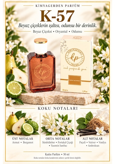 KP K-57 Kadın Parfüm EDP 50 ML