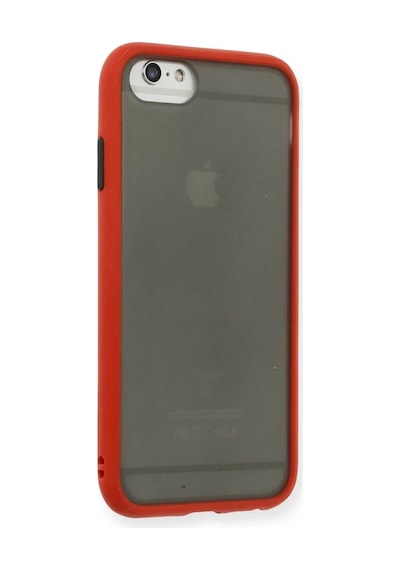 Apple Uyumlu iPhone 6 Uyumlu Kılıf Montreal Silikon Kapak - Kırmızı